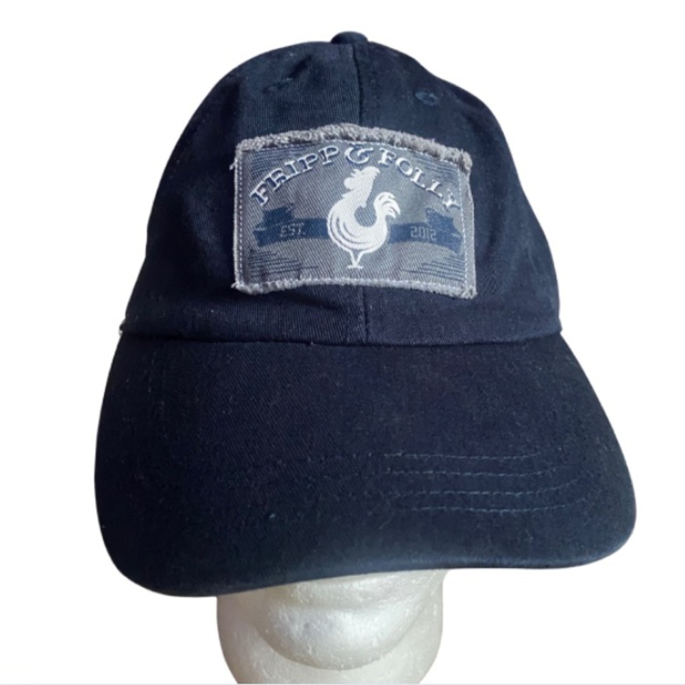 FRIPP & FROLLY Adult Navy Blue Adjustable Cap